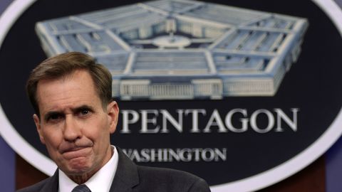 El portavoz del Pentágono, John Kirby.