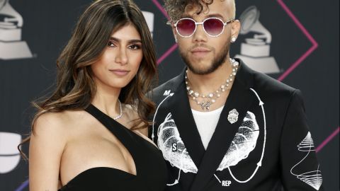 Mia Khalifa junto a Jhay Cortez