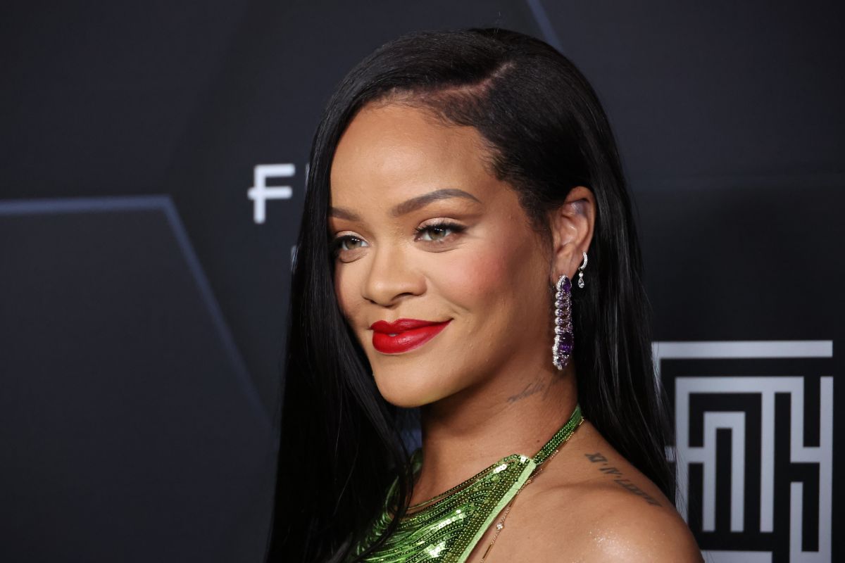 Rihanna mostró su look de embarazo más sexy hasta el momento.