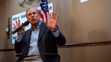 Texas Governor Abbott Campaigns For Reelection In Houston