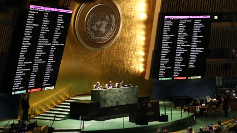 Sede de la Asamblea General de la ONU, Nueva York.