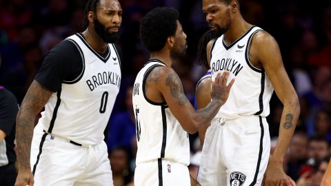 Andre Drummond, Kyrie Irving y Kevin Durant