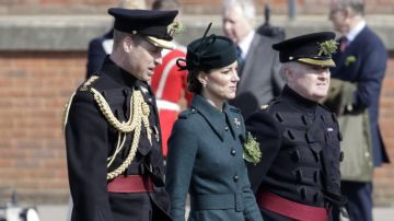 Los duques de Cambridge, el príncipe William y su esposa Kate Middleton.