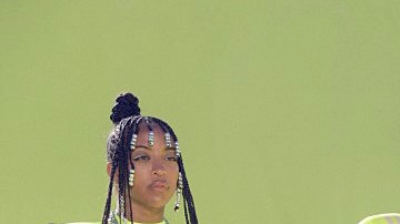 Beyoncé interpretando "Be Alive" en la ceremonia número 94 de los Oscar.