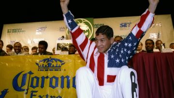 El campeón boricua de boxeo Héctor "Macho" Camacho en una foto en el 1994 desde Las Vegas, Nevada.