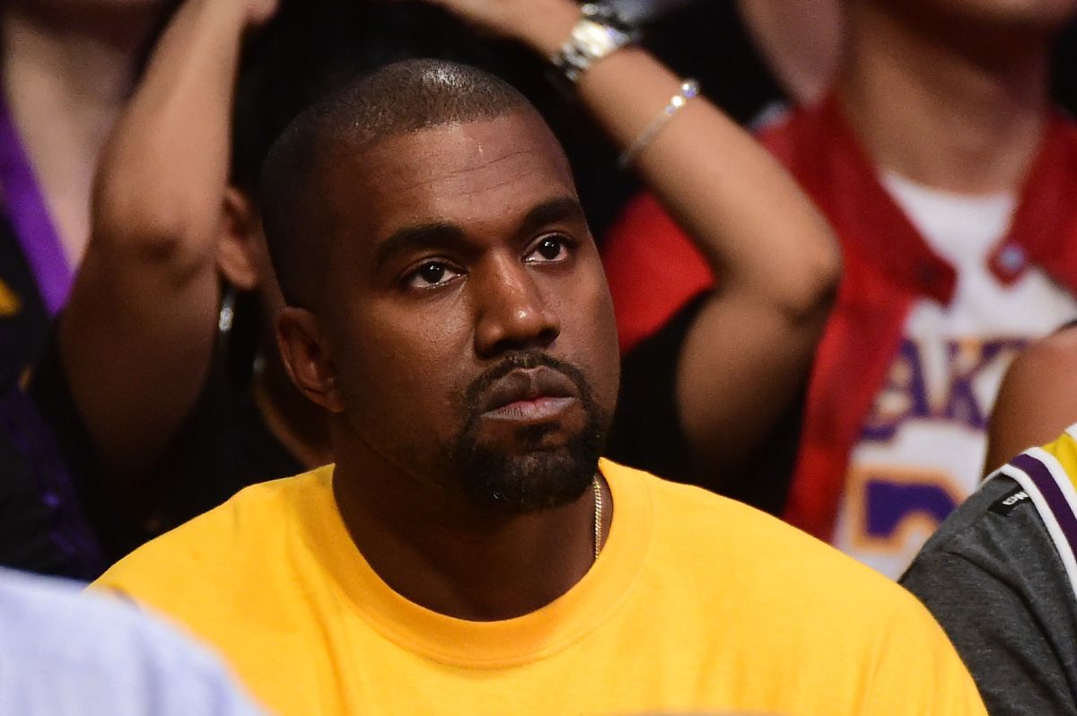 El rapero Kanye West.