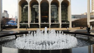 New York's Metropolitan Opera, Lincoln Center.