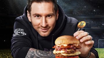 Hard Rock Cafe lanza hamburguesa especial en honor de Lionel Messi