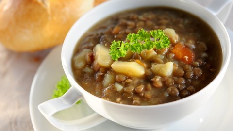 Sopa de lentejas