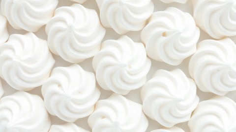 Meregues postre azucarado