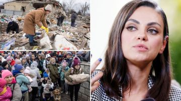 Mila Kunis y Ashton Kutcher prometen igualar $3 millones en donaciones para refugiados ucranianos.