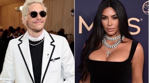 Pete Davidson y Kim Kardashian