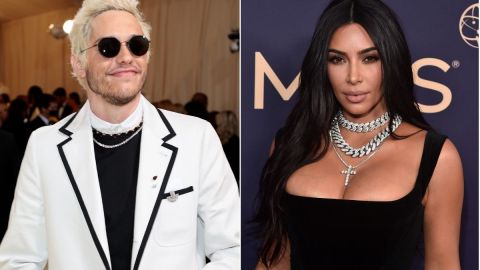 Pete Davidson y Kim Kardashian