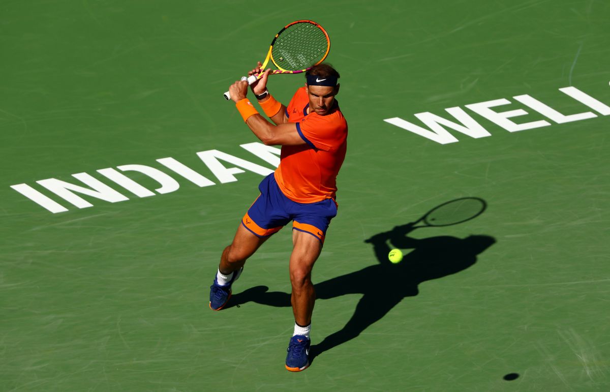 Rafael Nadal sigue imponente en Indian Wells y llegó a 19 victorias seguidas. 