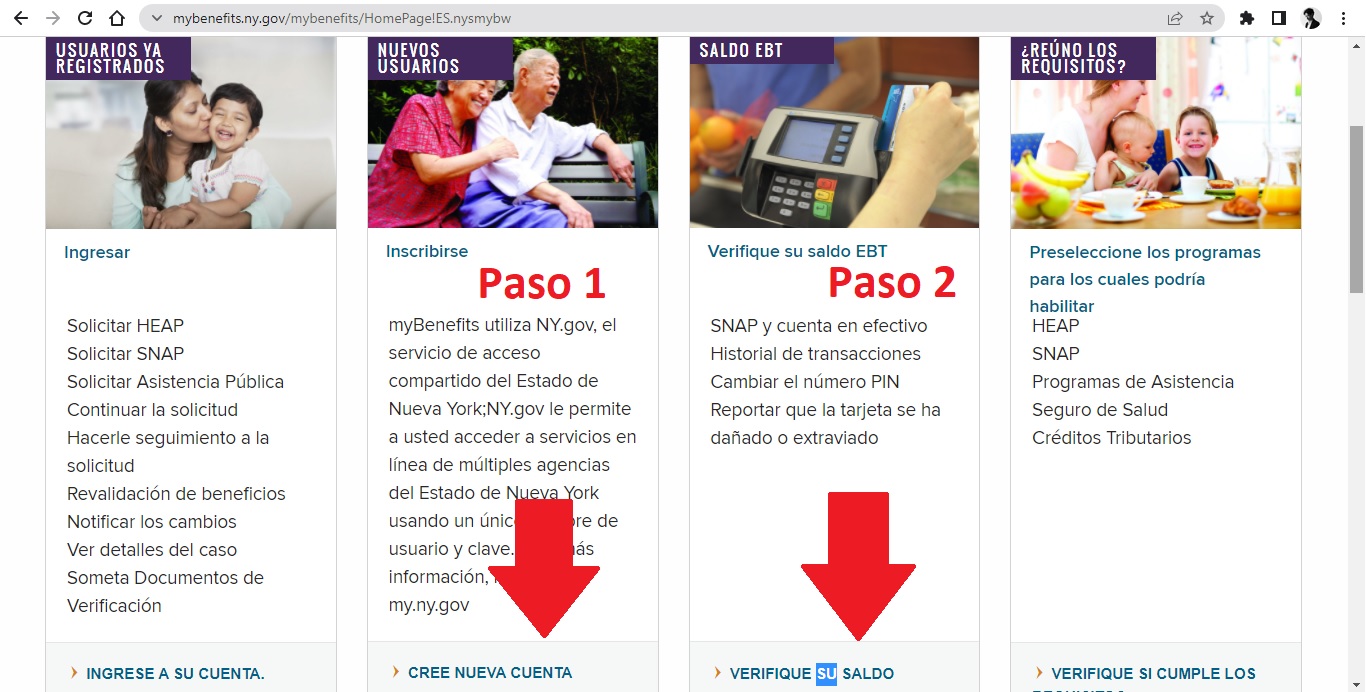 C mo chequear tu cuenta online de pagos EBT El Diario NY