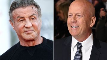 Sylvester Stallone envía apoyo a Bruce Willis después de la noticia de que le diagnosticaron afasia por una afección cerebral.