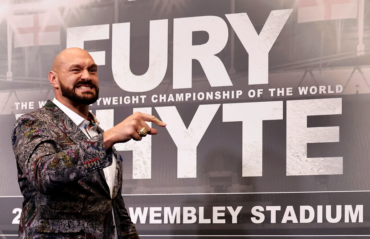 Tyson Fury peleará contra Dillian Whyte el 23 de abril de este 2022 en Wembley.