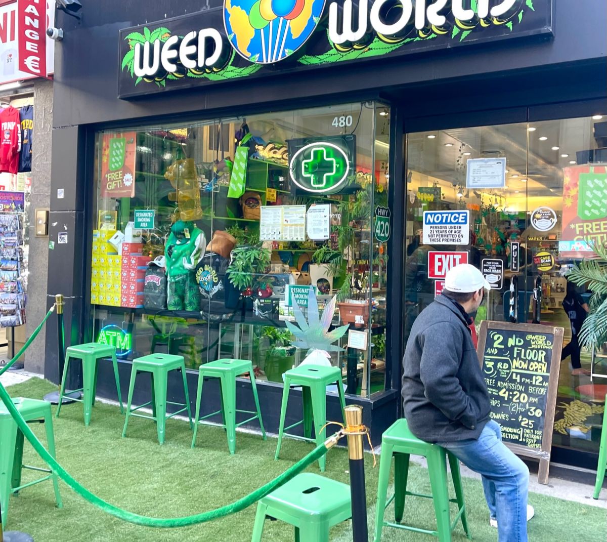 Un negocio de venta de marihuana ya fue abierto en la calle 38 en Manhattan.