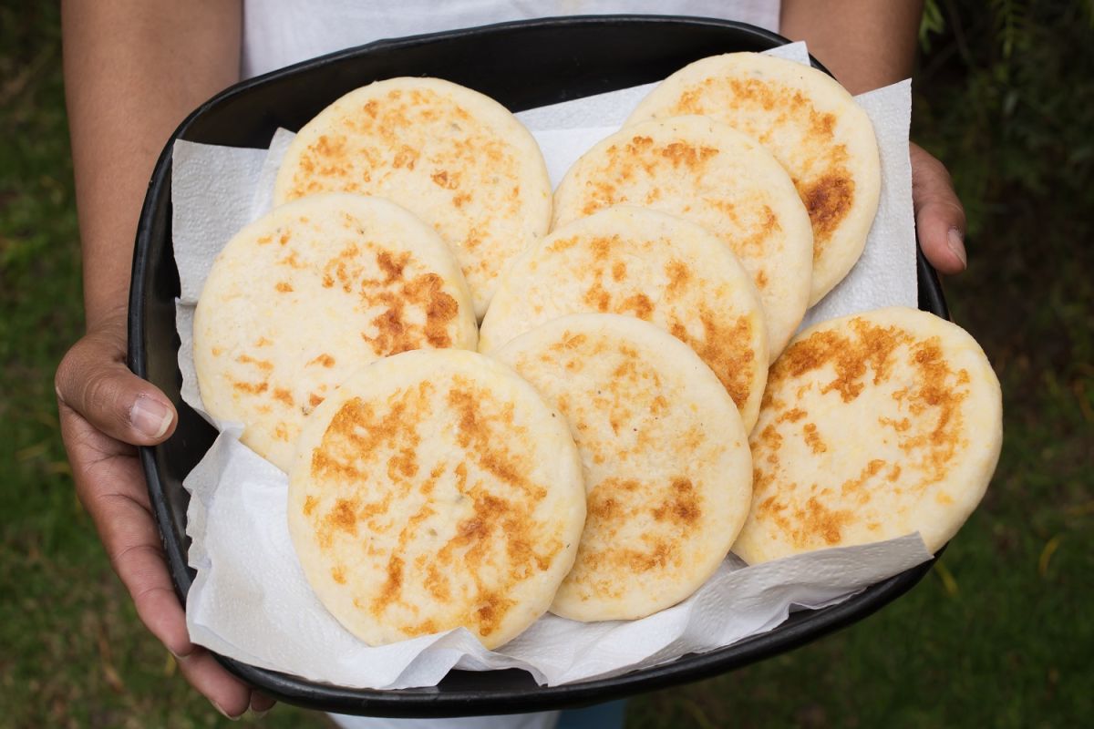Arepas colombianas