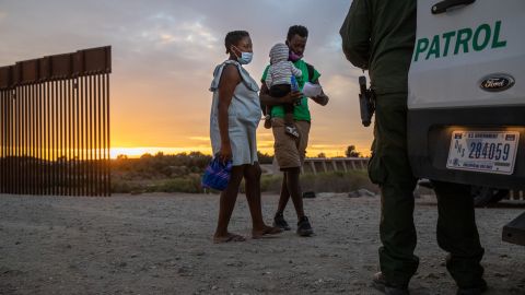 U.S. Border Patrol Takes Immigrants Into Custody At Arizona-Mexico Border