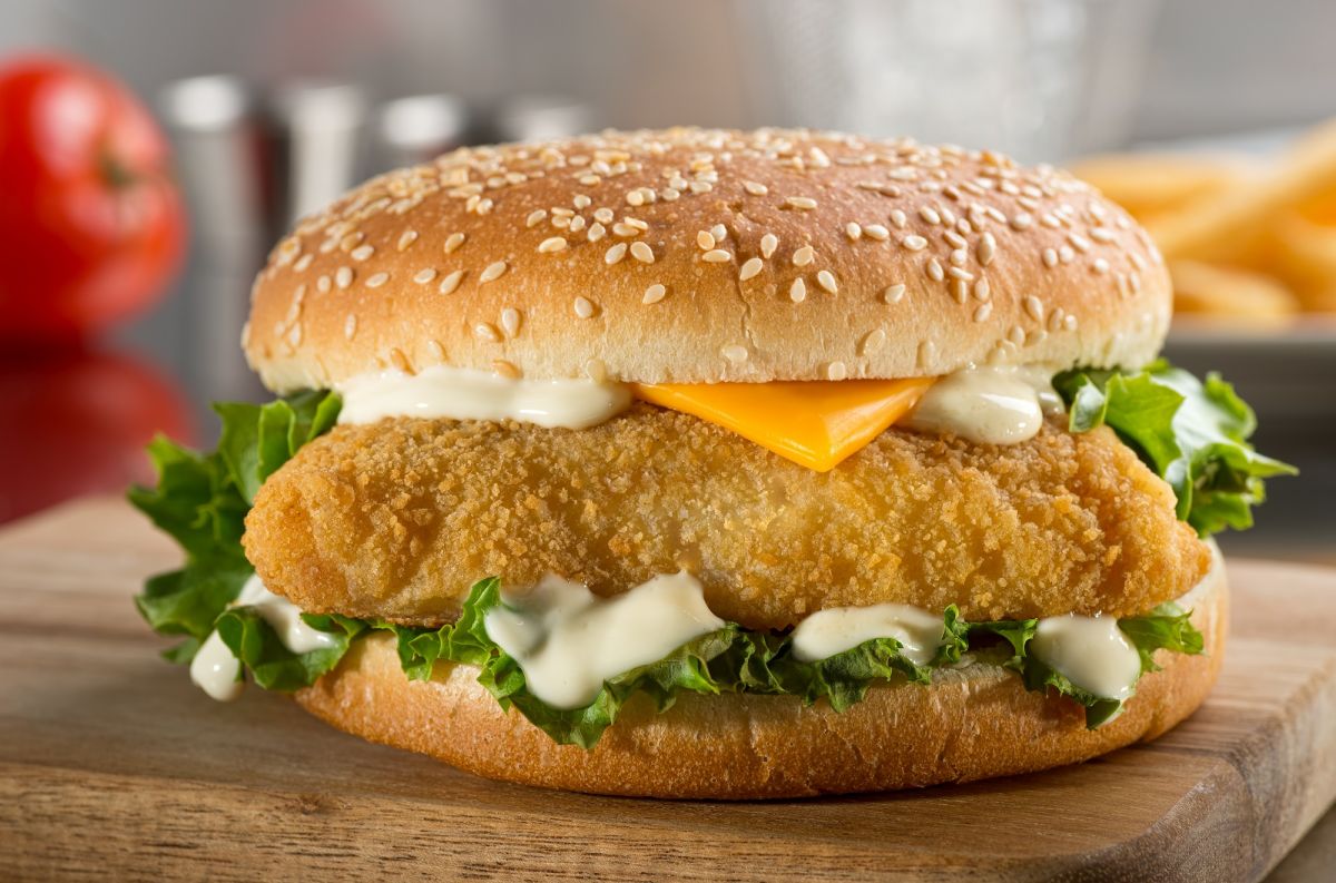 Sándwich de pescado