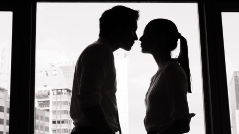 Business,Love.,Business,Couple,Kissing,In,The,Office.,Business,Affair.