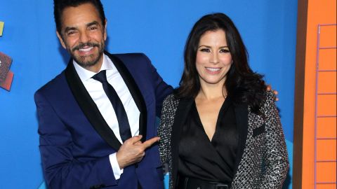 Eugenio Derbez y Alessandra Rosaldo.