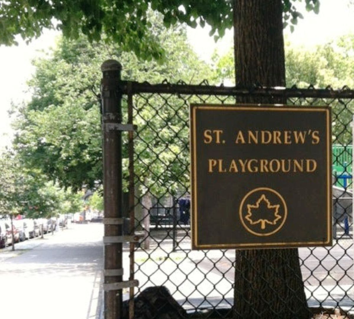 Parque infantil, Brooklyn, NYC.