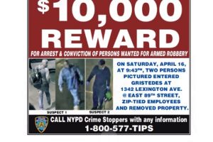 "Hay 3,000 delincuentes en las calles de Nueva York”: robo armado en supermercado dejó a empleados hispanos atados; ofrecen $10 mil de recompensa por pistas
