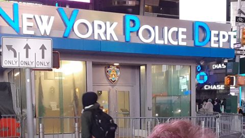 Comisaría NYPD en Times Square/Archivo.