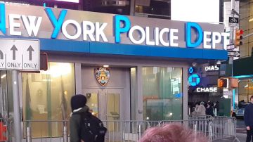 Comisaría NYPD en Times Square/Archivo.