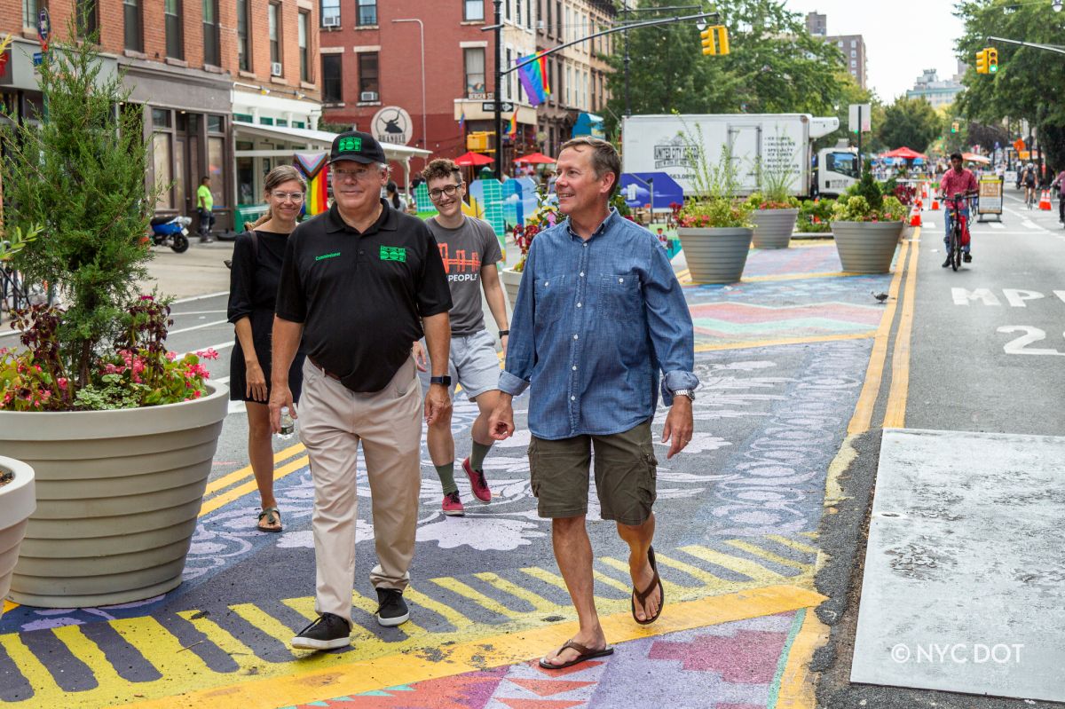 Comisionado de Transporte anuncia 21 calles abiertas más en la ciudad de Nueva York