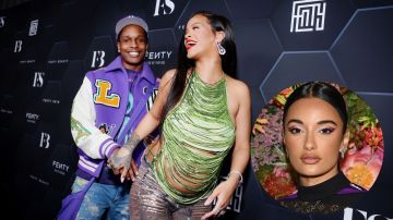 Aseguran que A$AP Rocky le fue infiel a Rihanna con la diseñadora Amina Muaddi.