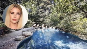 La nueva propiedad de Emma Roberts tiene piscina
