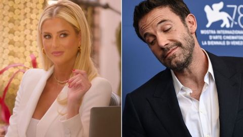Emma Hernan y Ben Affleck.