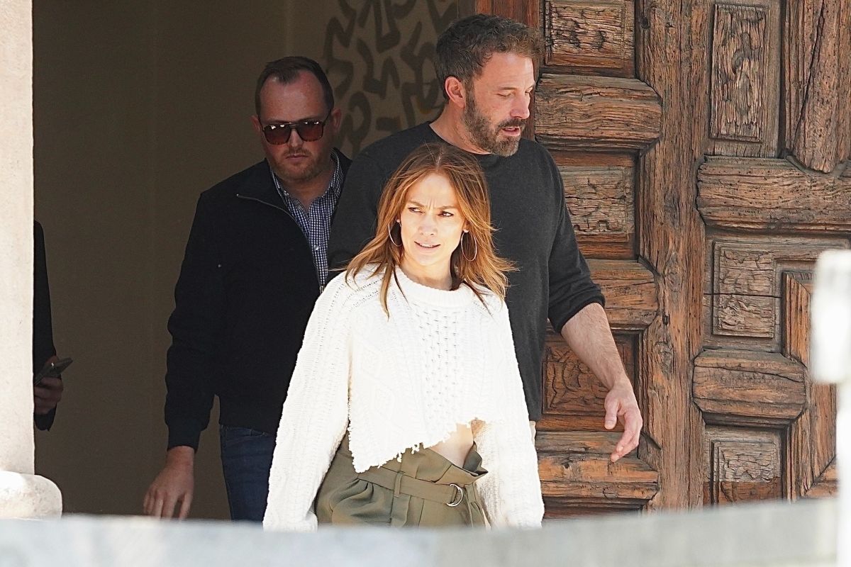 Jennifer López y Ben Affleck fueron vistos en una mansión de Los Ángeles