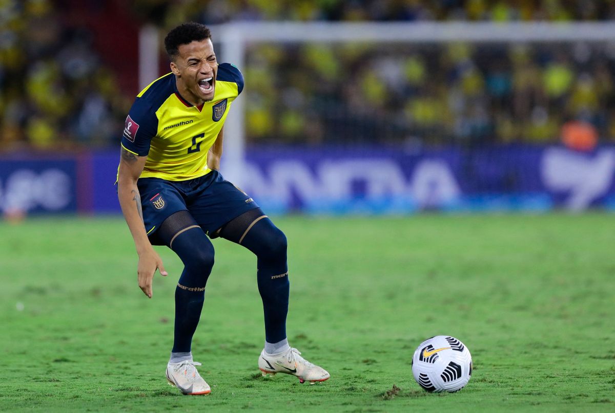 Ecuador otorgó la nacionalidad a Byron Castillo en 2021 y luego fue convocado a la selección.