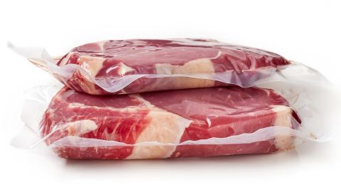 Carne sellada al vacío