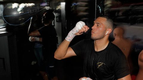 David Benavidez and Jose Benavidez Jr. Media Workout