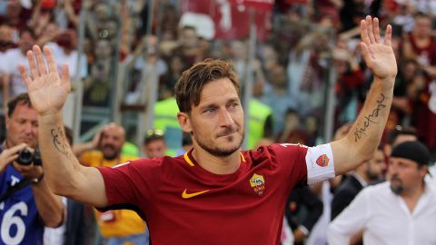 Francesco Totti habló de su último año de carrera y envió un mensaje a Zlatan Ibrahimovic