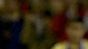 Freddy Rincon (L) of Colombia kicks the ball in fr