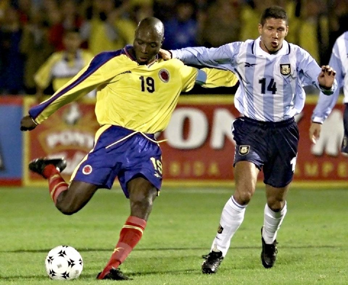 Rincón fue uno de los partícipes directos de la goleada de Colombia en Buenos Aires.