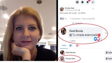 David Bonola llegó a escribir en el Facebook de Gaal, quien respondió al mensaje.