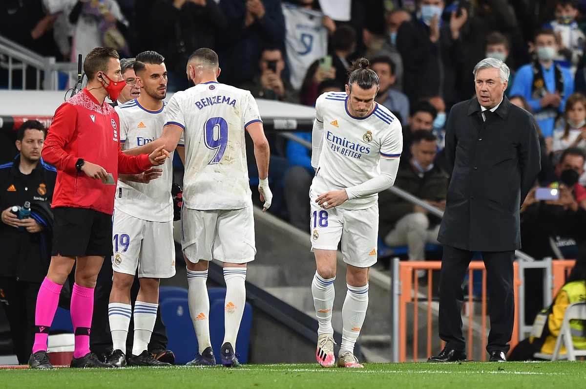 Bale entró por Benzema en el partido de este sábado contra Getafe.