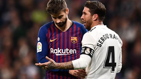 Gerard Piqué y Sergio Ramos