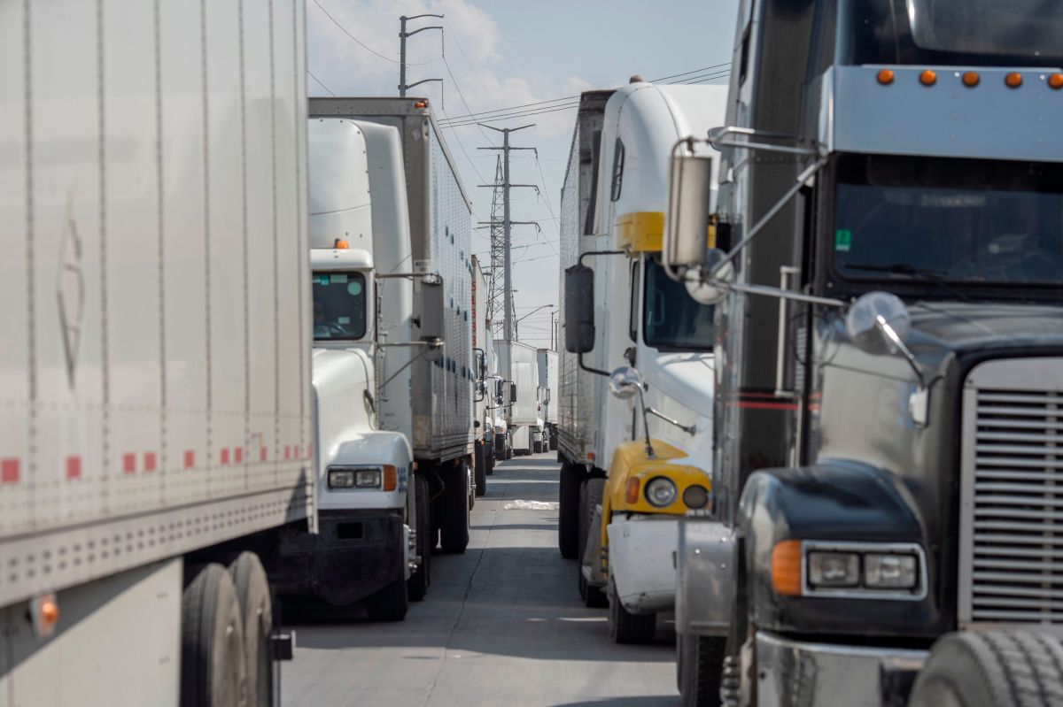 Los camioneros son un sensor de la economía porque cuando la gente compra menos productos, las empresas envían menos y la actividad empresarial se ralentiza.