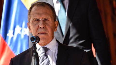 Serguéi Lavrov, secretario de Estado de Rusia.