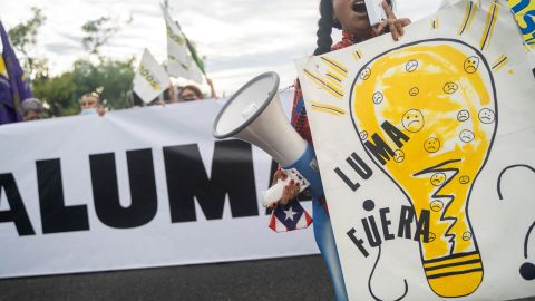 Protesta contra Luma Puerto Rico