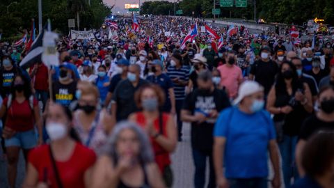 Protesta Luma Puerto Rico