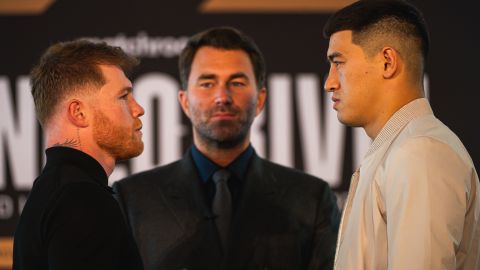 Canelo Álvarez y Dmitry Bivol